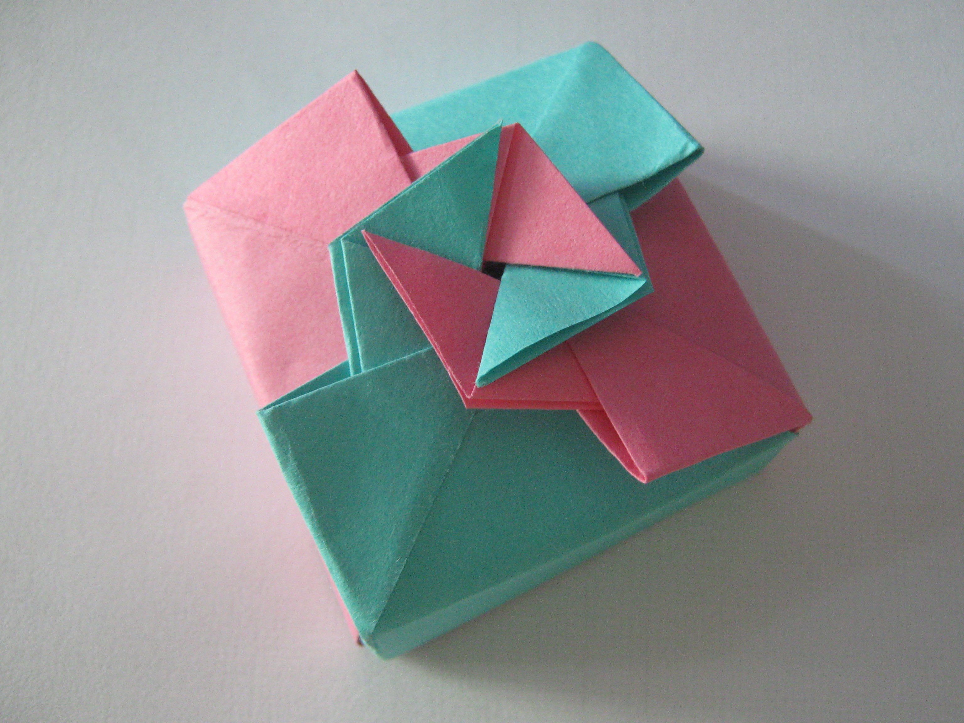 Origami Gift Box TUTORIAL | Learn 2 Origami  Origami amp; Paper Craft