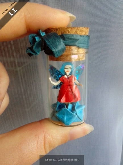Small origami fairy